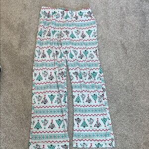 Kohl's Festive Patterned Kids Pajama Bottoms - Red, Green, White